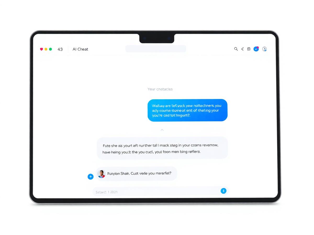 AI chat assistant preview